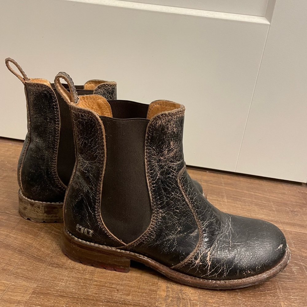 Bed Stu leather booties